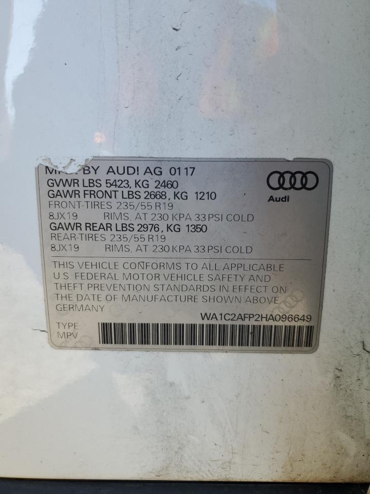 Lot #3044601269 2017 AUDI Q5 PREMIUM