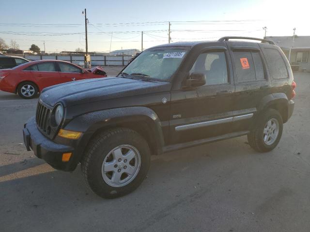 JEEP LIBERTY SP 2006 black  gas 1J4GL48K16W211050 photo #1