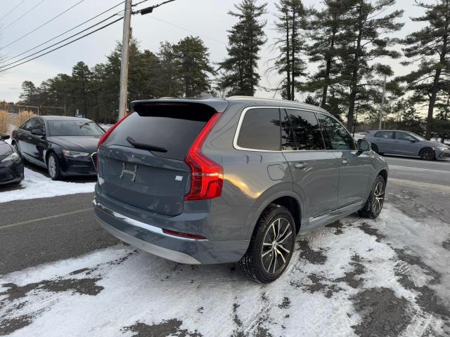 VOLVO XC90 T8 RE 2022 gray  hybrid engine YV4BR0CZ1N1820546 photo #4