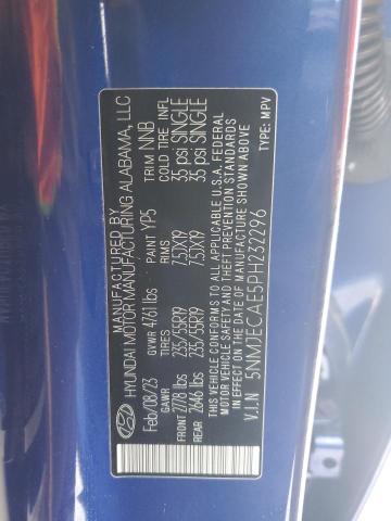 2023 HYUNDAI TUCSON LIM 5NMJECAE5PH232296