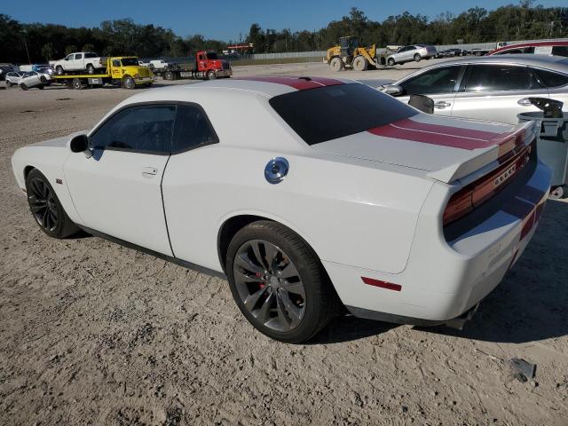 DODGE CHALLENGER 2014 white coupe gas 2C3CDYCJ4EH101599 photo #3