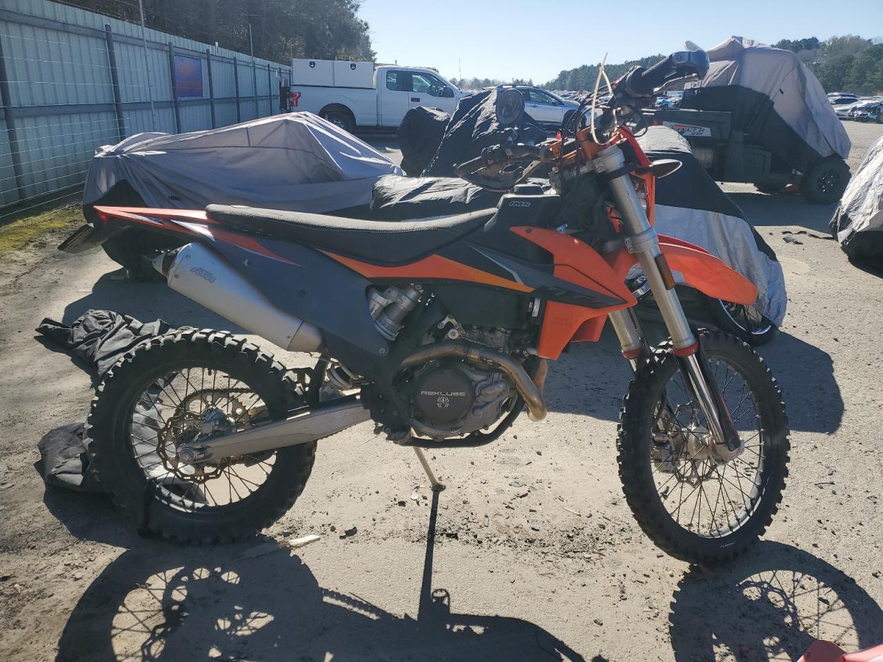  Salvage KTM Motorcycle