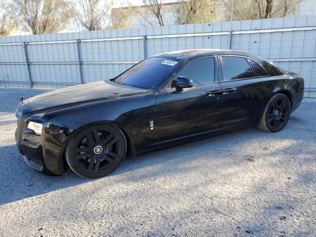 ROLLS-ROYCE GHOST 2015 black sedan 4d gas SCA664S57FUX53185 photo #1