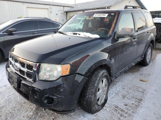 FORD ESCAPE XLT 2009 black  gas 1FMCU93G49KC34413 photo #1