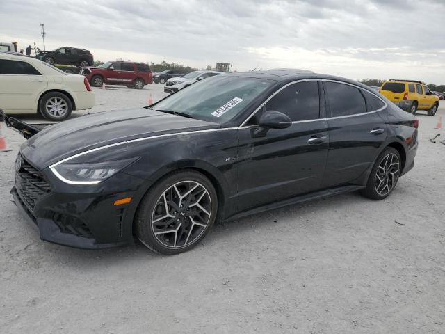 Vin: 5npek4jcxnh146934, lot: 41640165, hyundai sonata n line 2022 img_1