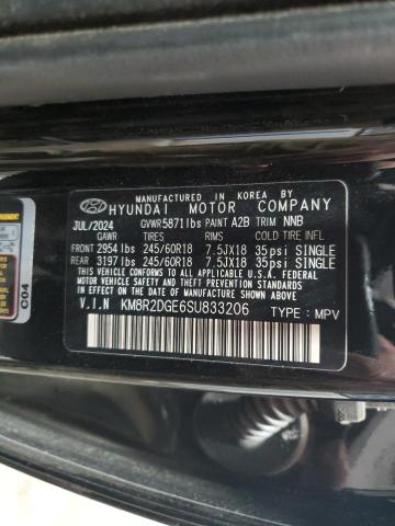 2025 HYUNDAI PALISADE S KM8R2DGE6SU833206