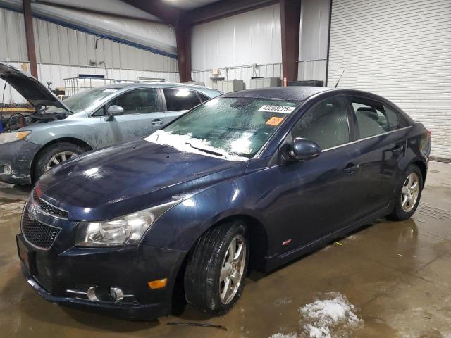 CHEVROLET CRUZE LT 2014 blue  gas 1G1PC5SB9E7277545 photo #1