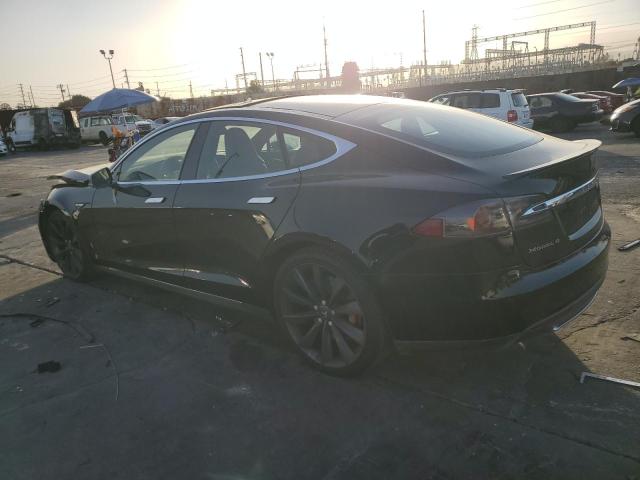 TESLA MODEL S 2014 black hatchbac electric 5YJSA1H21EFP62750 photo #3