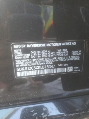 2019 BMW X5 XDRIVE5 - 5UXJU2C5XKLB15347