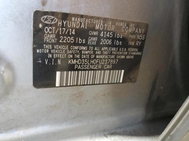 2015 HYUNDAI ELANTRA GT KMHD35LH0FU237897