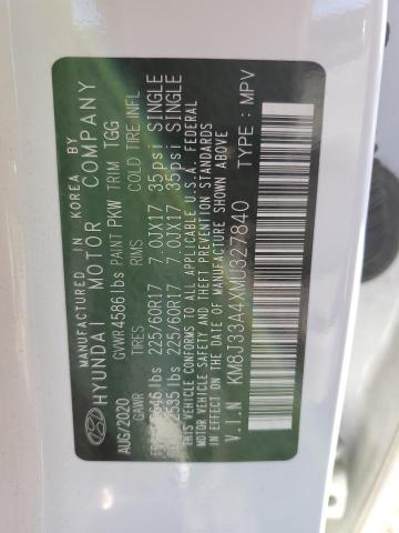 2021 HYUNDAI TUCSON LIM KM8J33A4XMU327840