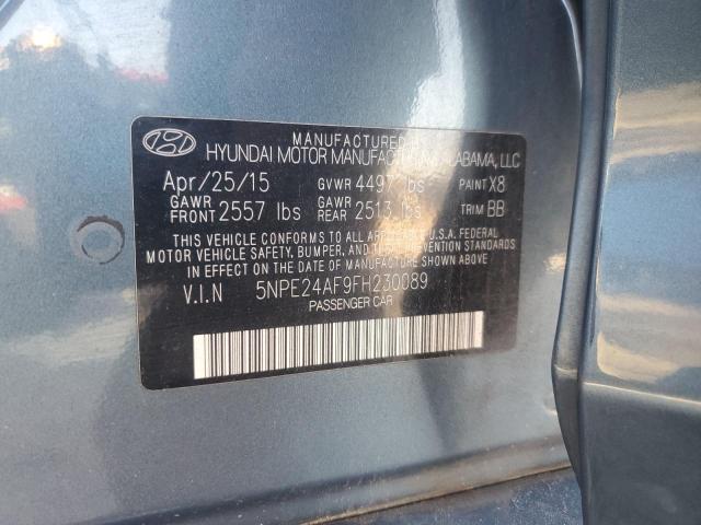 2015 HYUNDAI SONATA SE - 5NPE24AF9FH230089