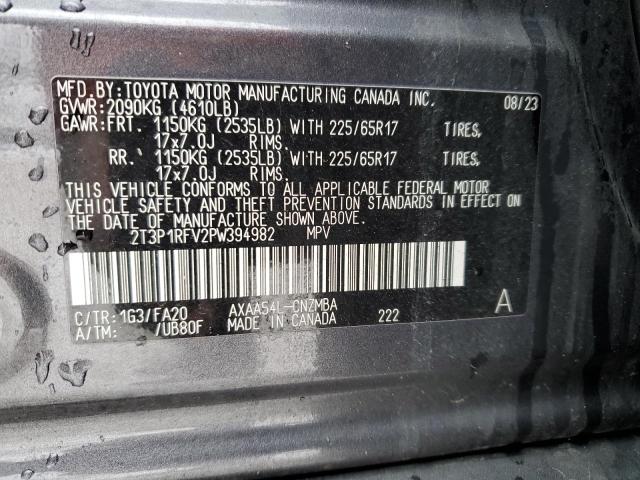 2023 TOYOTA RAV4 XLE - 2T3P1RFV2PW394982