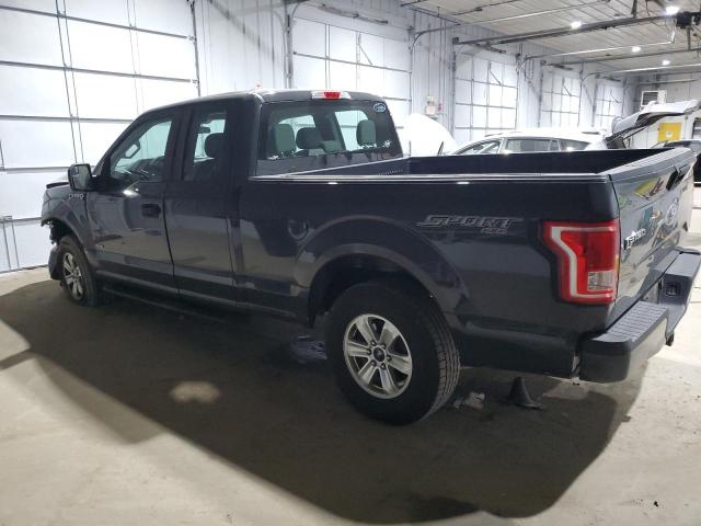 FORD F150 SUPER 2016 black  gas 1FTEX1EP9GFD08076 photo #3