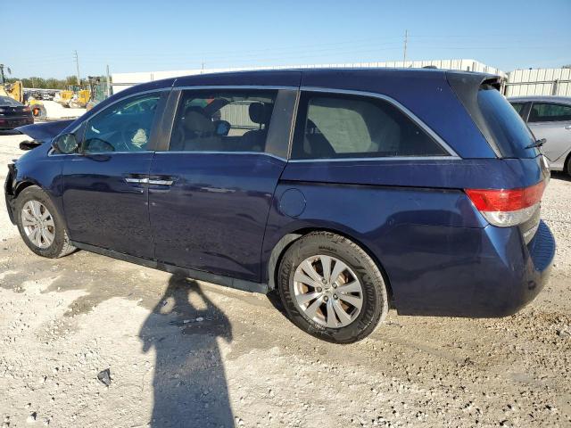 HONDA ODYSSEY EX 2015 blue  gas 5FNRL5H63FB115190 photo #3