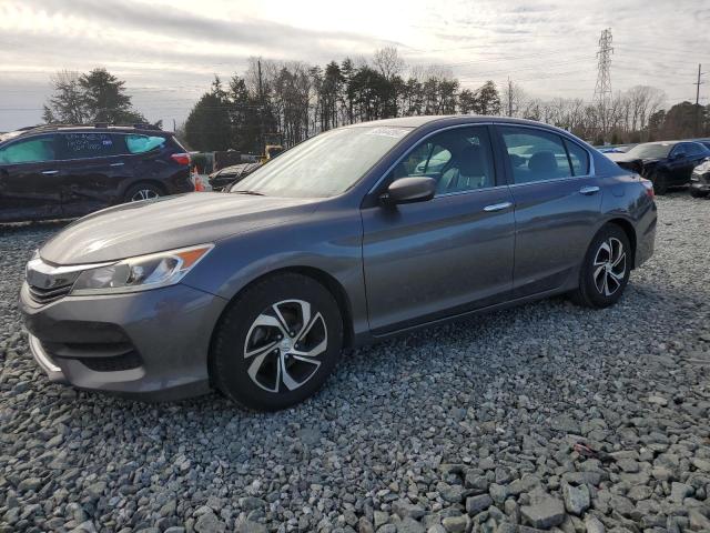 HONDA ACCORD LX 2017 gray  gas 1HGCR2F31HA276162 photo #1