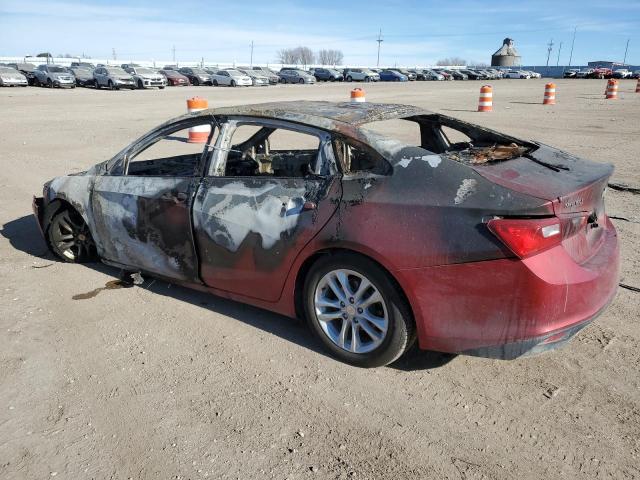 CHEVROLET MALIBU LT 2016 red  gas 1G1ZE5STXGF316759 photo #3