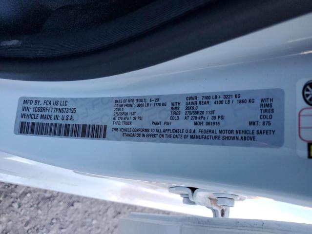 2023 RAM 1500 BIG H - 1C6SRFFT7PN673195