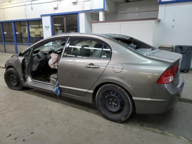 HONDA CIVIC EXL 2008 green  gas 2HGFA16968H316482 photo #3