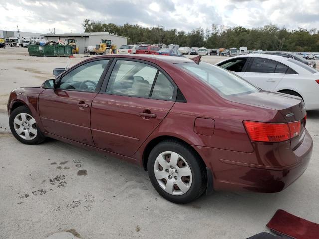 HYUNDAI SONATA GLS 2009 burgundy  gas 5NPET46C19H561362 photo #3