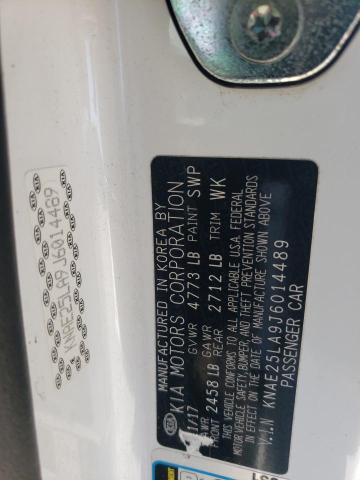 2018 KIA STINGER PR KNAE25LA9J6014489