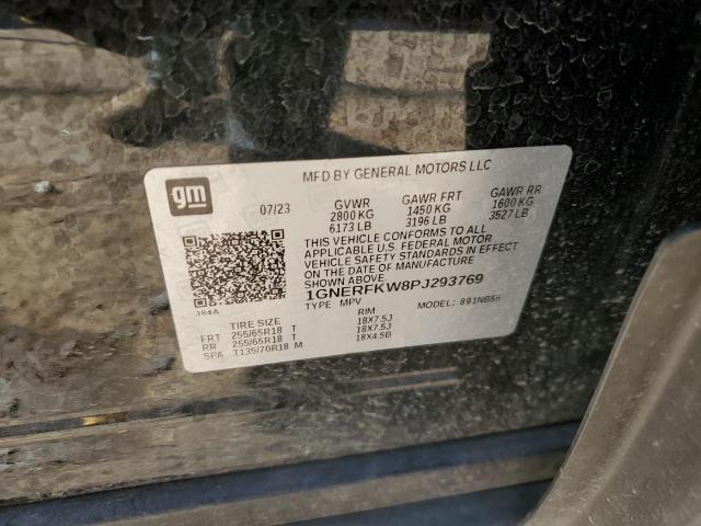 2023 CHEVROLET TRAVERSE L - 1GNERFKW8PJ293769
