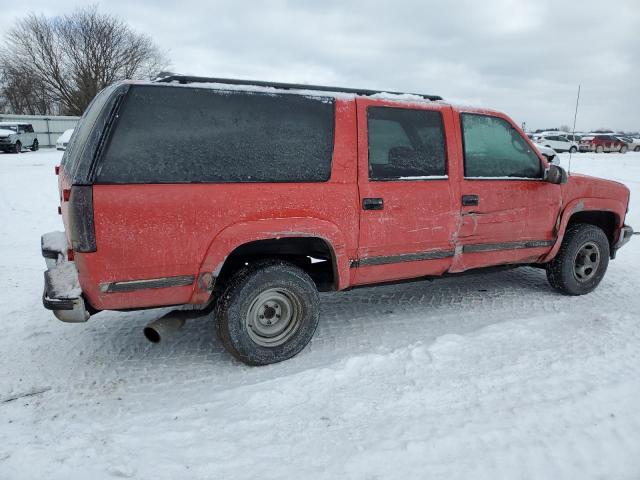 CHEVROLET SUBURBAN C 1997 red 4dr spor gas 3GNEC16RXVG182115 photo #4