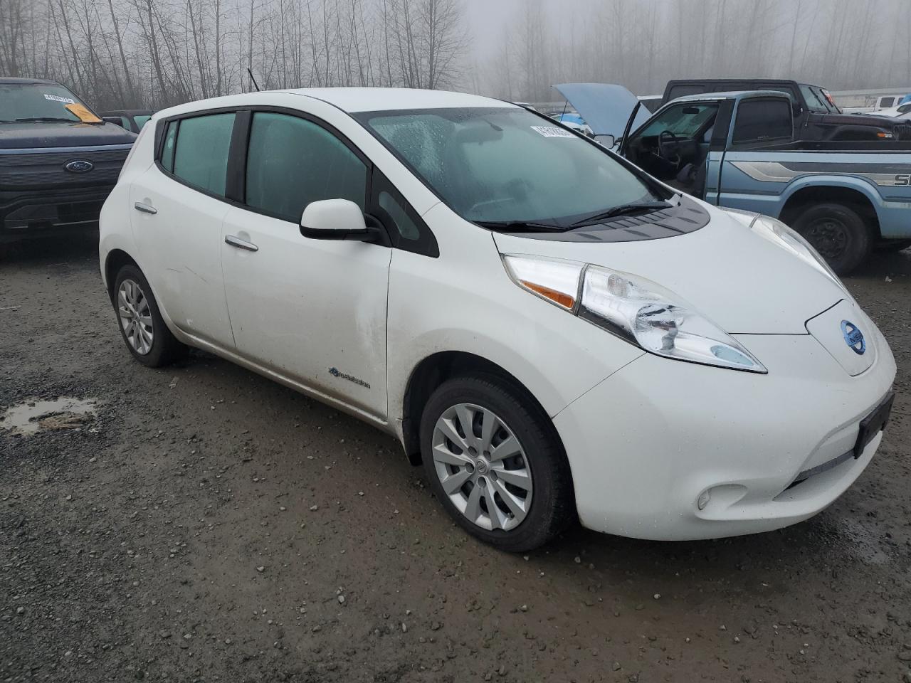 Lot #3049515665 2015 NISSAN LEAF S