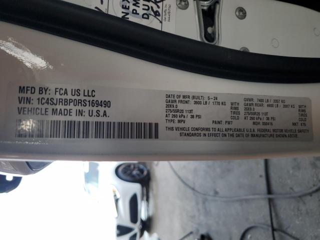 2024 JEEP WAGONEER L 1C4SJRBP0RS169490