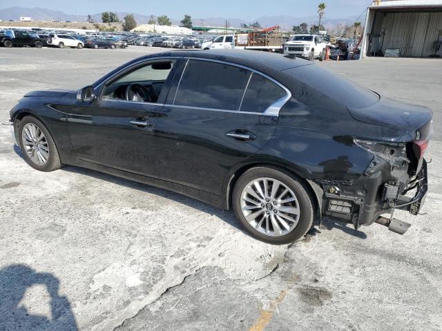 INFINITI Q50 LUXE 2021 black  gas JN1EV7BP3MM707671 photo #3