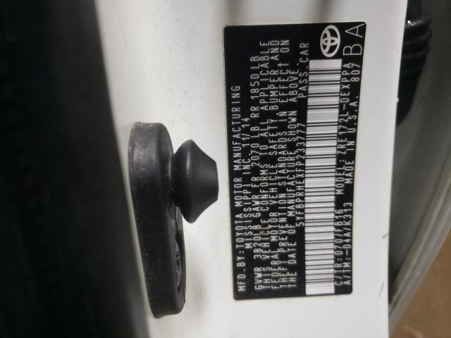 2015 TOYOTA COROLLA EC - 5YFBPRHEXFP233777