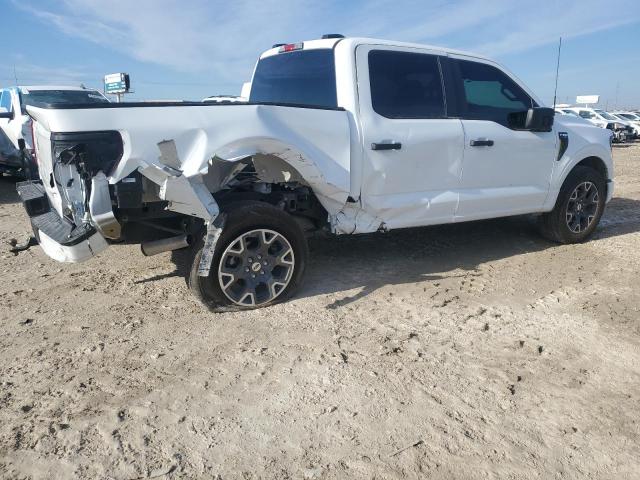 FORD F150 STX 2024 white  gas 1FTEW2KP8RKE49616 photo #4