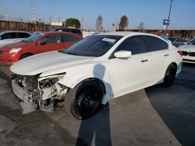 NISSAN ALTIMA 2.5 2018 white  gas 1N4AL3AP9JC281245 photo #1