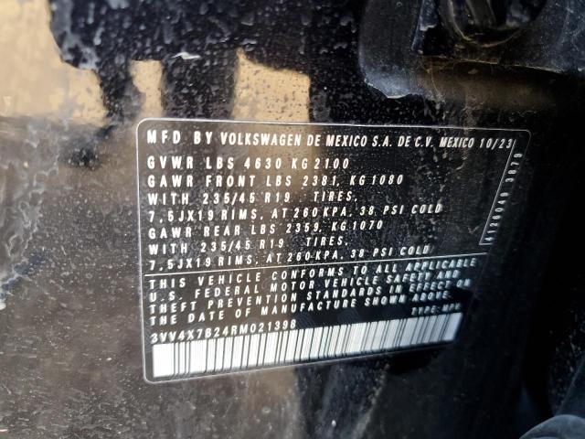2024 VOLKSWAGEN TAOS SEL 3VV4X7B24RM021398