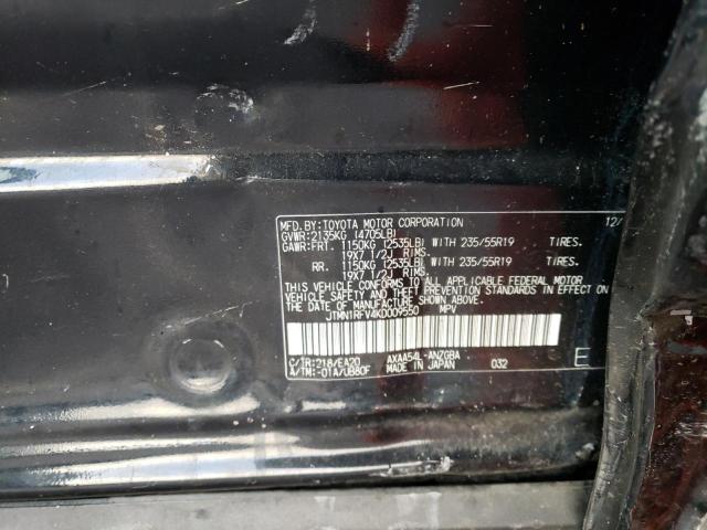 2019 TOYOTA RAV4 LIMIT - JTMN1RFV4KD009550