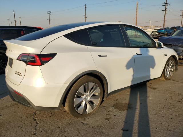 TESLA MODEL Y 2021 white  electric 5YJYGDEE5MF072572 photo #4