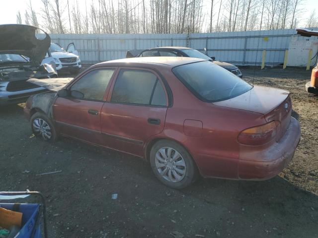 CHEVROLET GEO PRIZM 2001 burgundy  gas 1Y1SK52851Z414256 photo #3