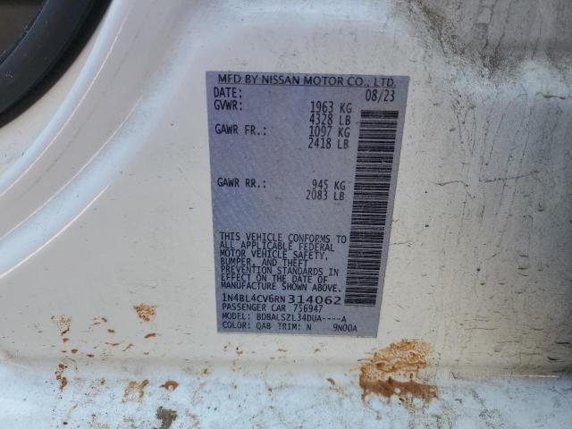 VIN 1N4BL4CV6RN314062 2024 NISSAN ALTIMA no.12