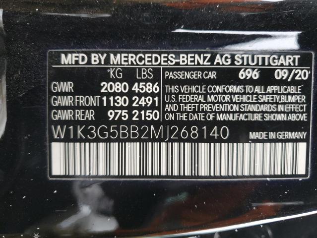 2021 MERCEDES-BENZ A 35 AMG - W1K3G5BB2MJ268140