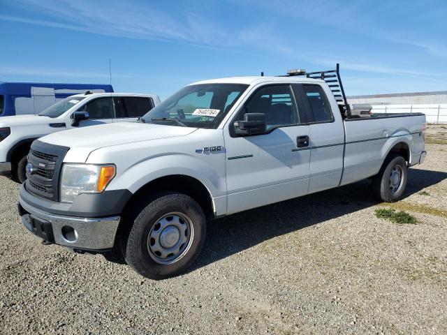 FORD F150 SUPER 2013 white 4dr ext gas 1FTFX1ETXDKD17468 photo #1