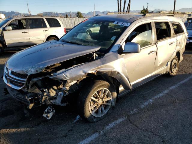 DODGE JOURNEY SX 2015 silver 4dr spor flexible fuel 3C4PDCBGXFT678698 photo #1