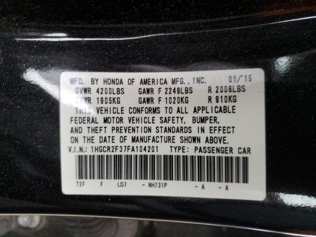2015 HONDA ACCORD LX - 1HGCR2F37FA104201