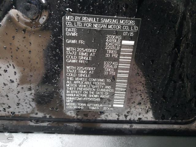 2015 NISSAN ROGUE S - KNMAT2MT7FP583548