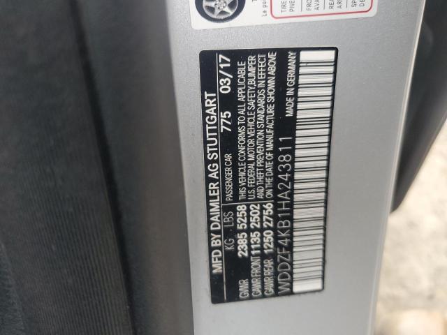 2017 MERCEDES-BENZ E 300 4MAT - WDDZF4KB1HA243811
