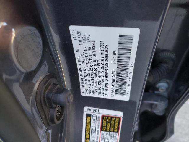 2015 HONDA CR-V TOURI - 5J6RM3H98FL002371