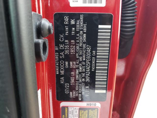 2023 KIA RIO LX - 3KPA24AD5PE600487