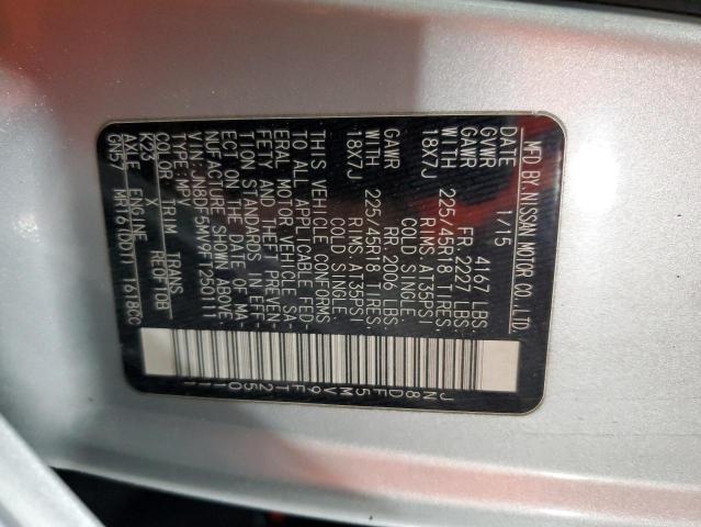 2015 NISSAN JUKE NISMO JN8DF5MV9FT250111