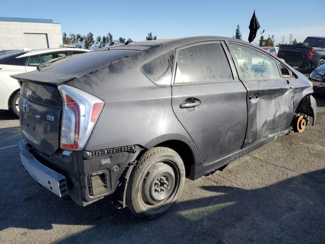 TOYOTA PRIUS 2013 gray hatchbac hybrid engine JTDKN3DU4D5663234 photo #4