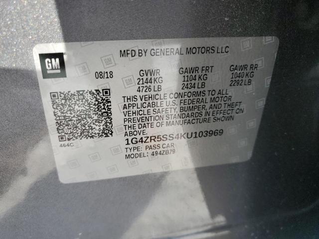 2019 BUICK LACROSSE E 1G4ZR5SS4KU103969