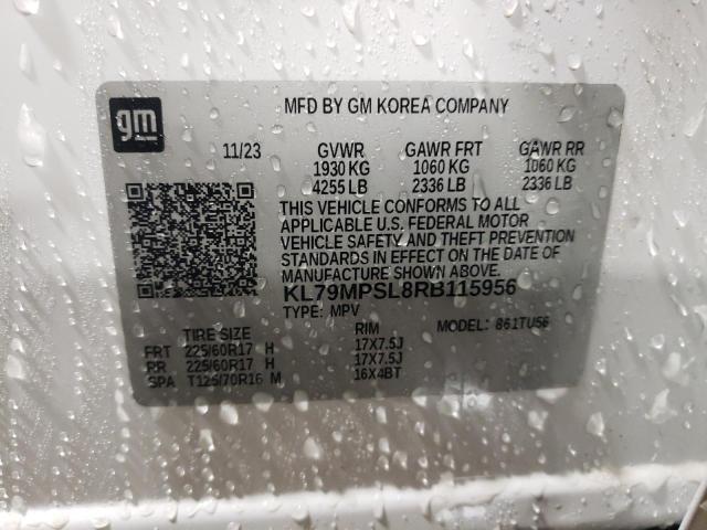 2024 CHEVROLET TRAILBLAZE - KL79MPSL8RB115956